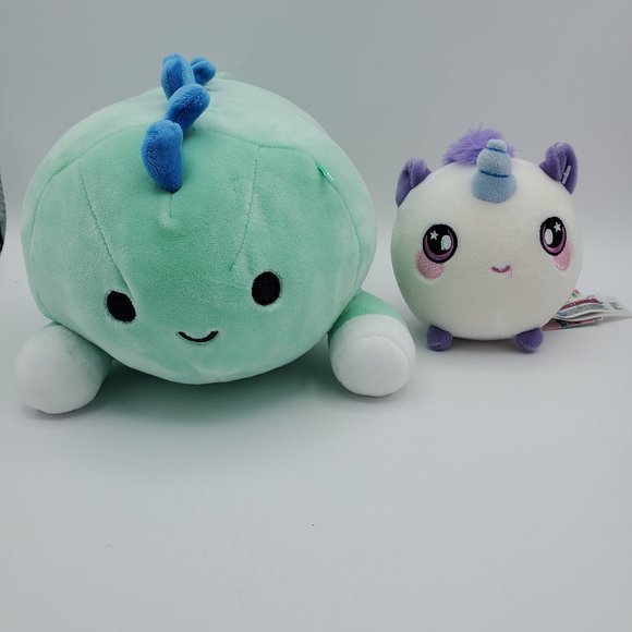Squishmallows Other - Squishmallows Rafa Dinosaur & Scented Squeezamals Uma Unicorn Stuffed Animals